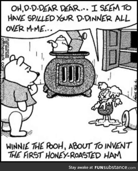 Winnie-the-Pooh's New Recipe Idea