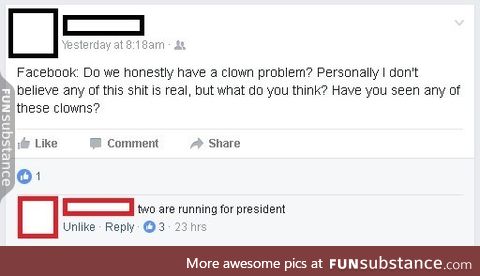 Clown problem