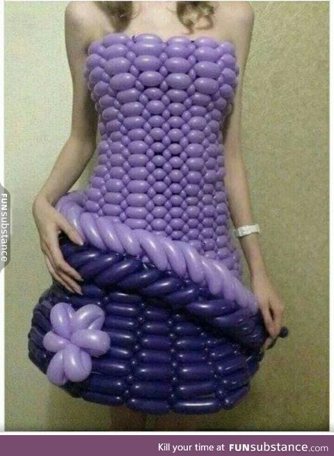 Balloon dress