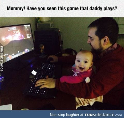 A new gamer is born