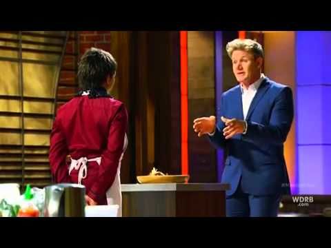 Chef Ramsay has an Awkward gay Moment with a Contestant