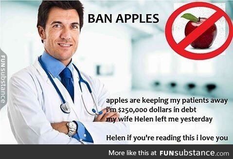 Ban apples