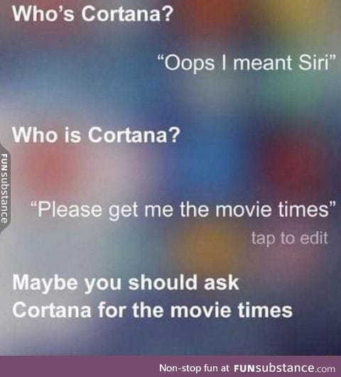 Siri is jealous