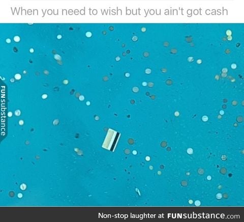 Make wish with a debt