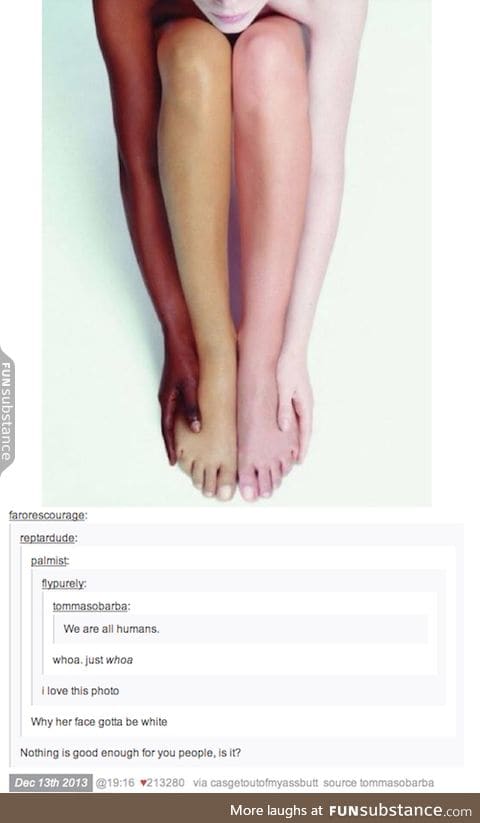 Tumblr getting triggered over equality