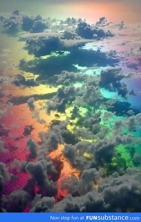 Rainbow sky