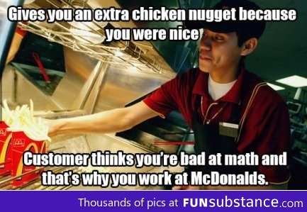 Misunderstood McDonalds Guy