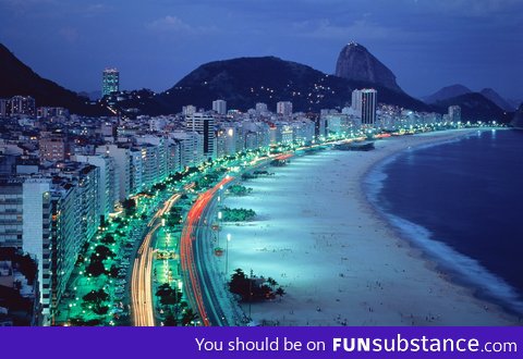 Nighttime in Rio