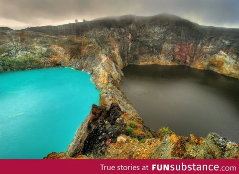 The Lakes of Mount Kelimutu, Indonesia