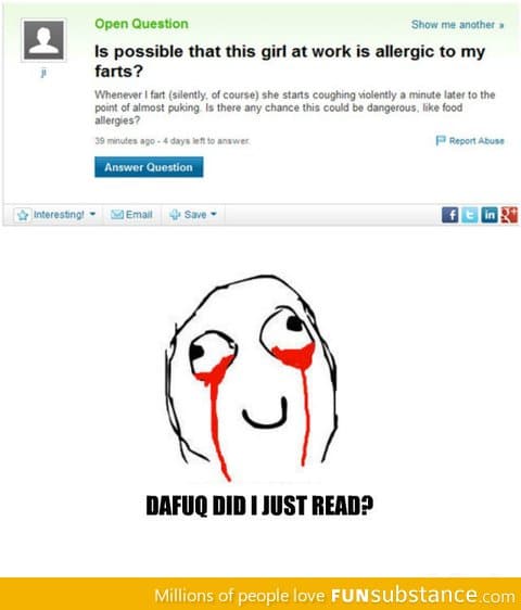 Allergic To Farts?