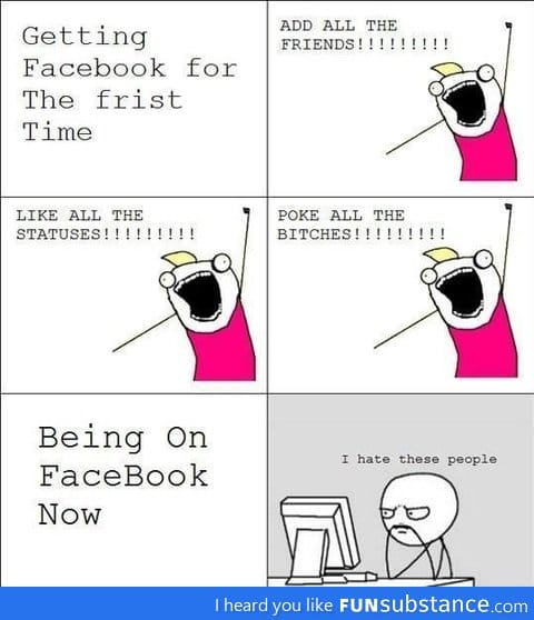 Being On Facebook Now