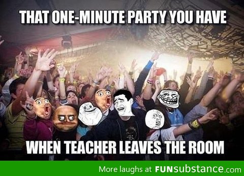 One minute party