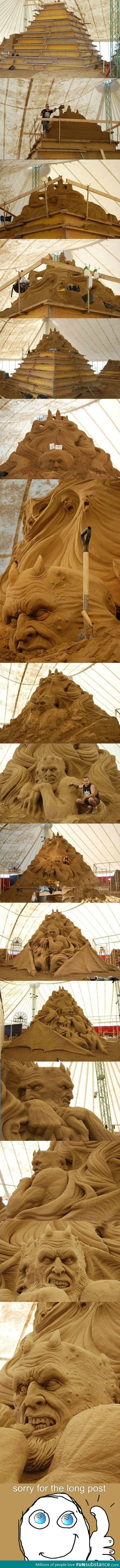 Epic Sand Sculpture