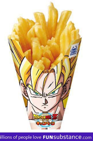 Super Saiyan fries