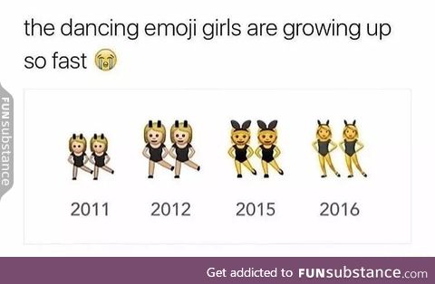 Emojis are growing up