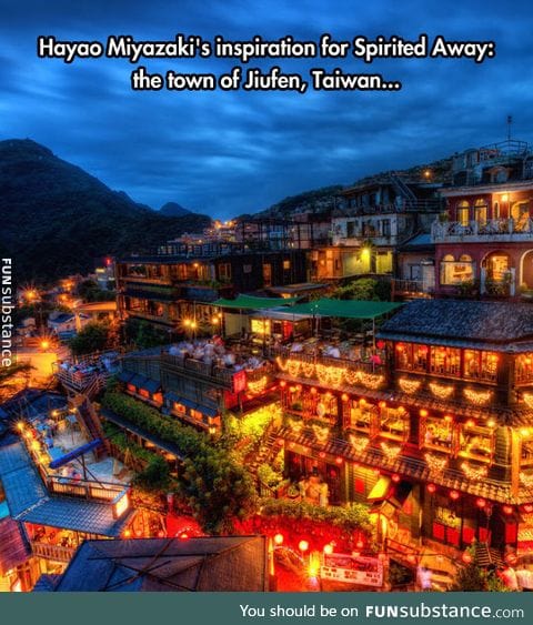 The town of jiufen is really dreamy