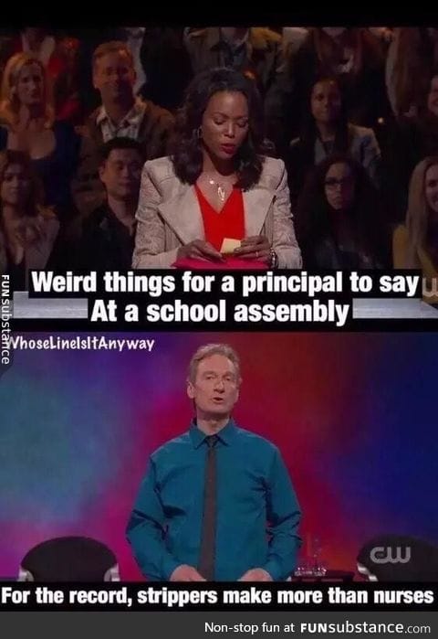 Bad example for school principal