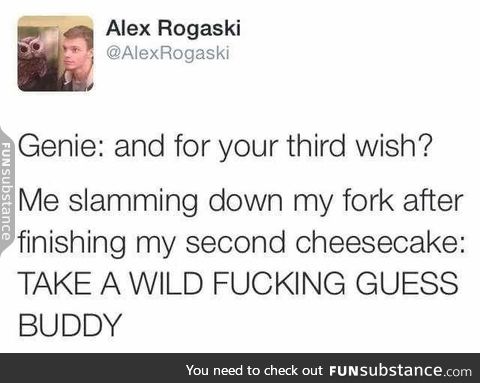 A wild guess appeared