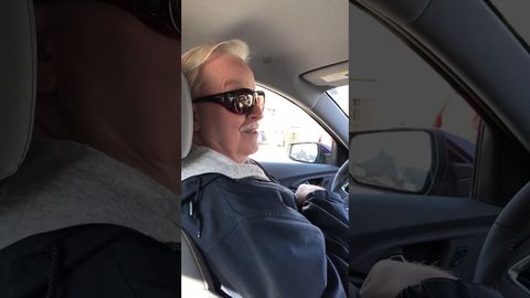 Girl's Uber driver is the voice from the AOL Mail greeting