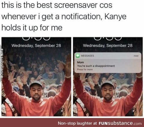 Kanye notifications
