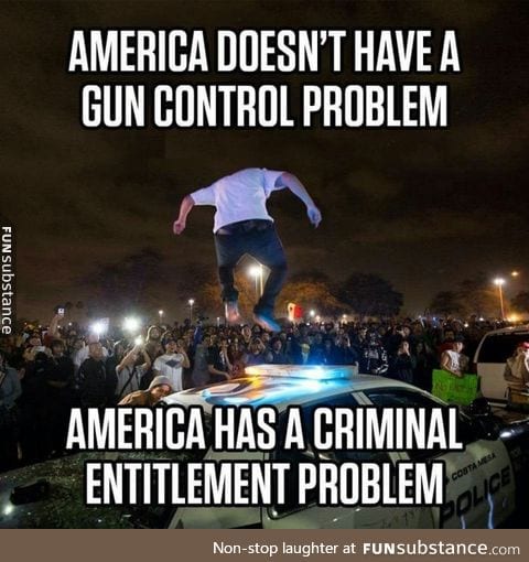 Gun control is not the problem