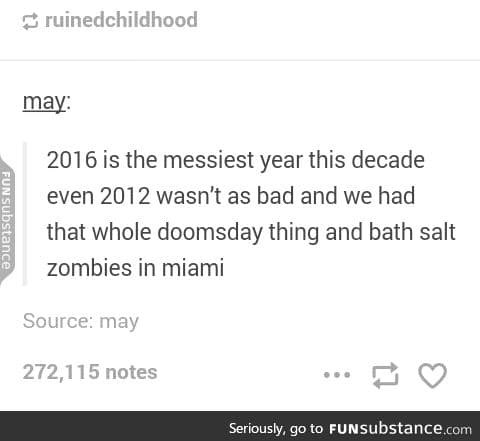The bath salt zombies were f*cked up