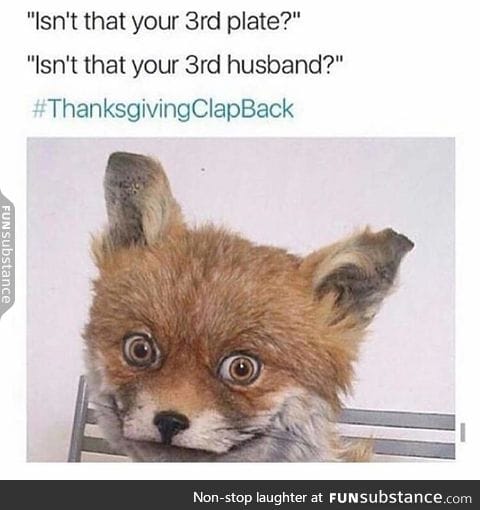 That fox is f*cking creepy