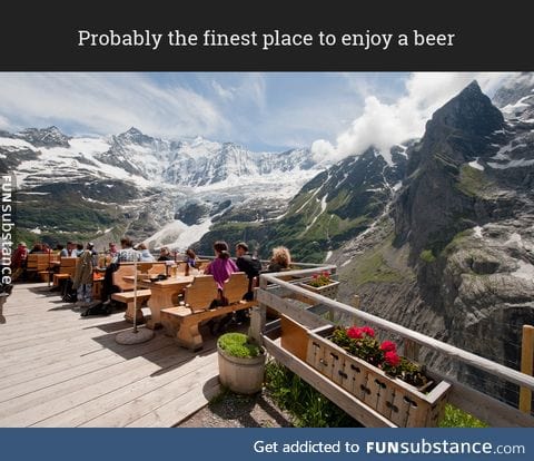Beer on the mountains