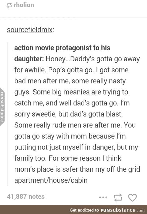 Action movies be like
