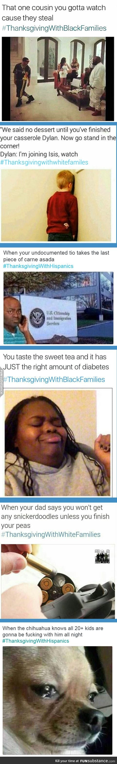 Thanksgiving Fun w/ Stereotypes