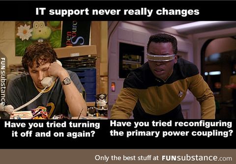 IT support still the same