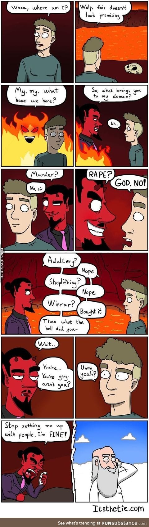 Why gays really go to hell