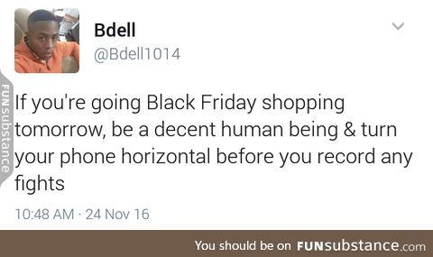 Black Friday is insane