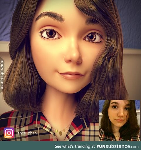 This guy "Cartoonizes" people digitally.