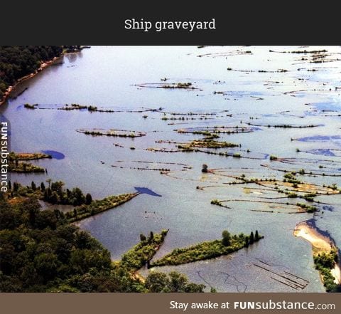 A graveyard of ships