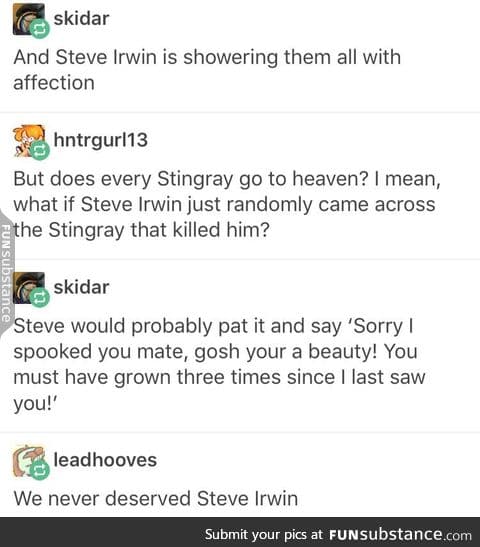 Steve Irwin FTW