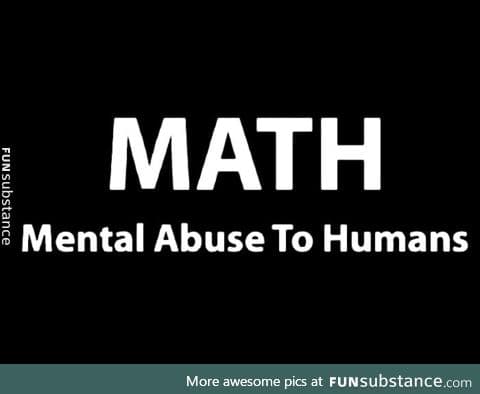 The true meaning of math!