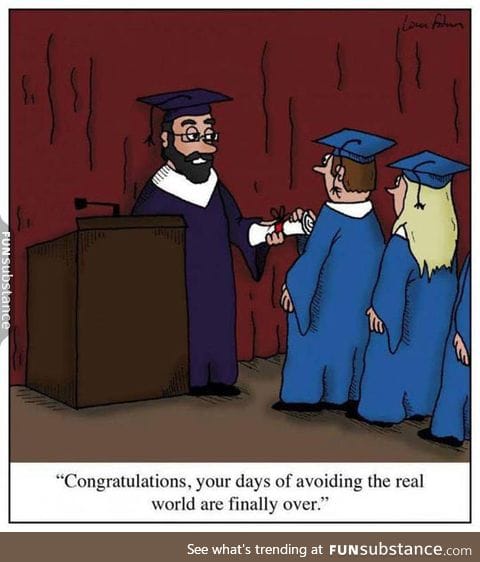 Graduating from graduate school