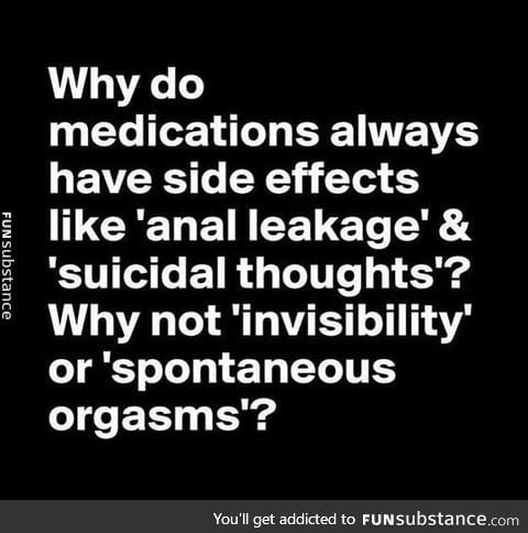 Medication side effects