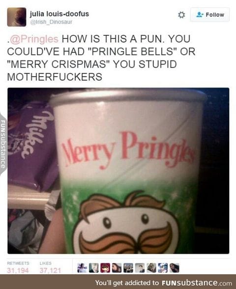 Pringles, you have failed