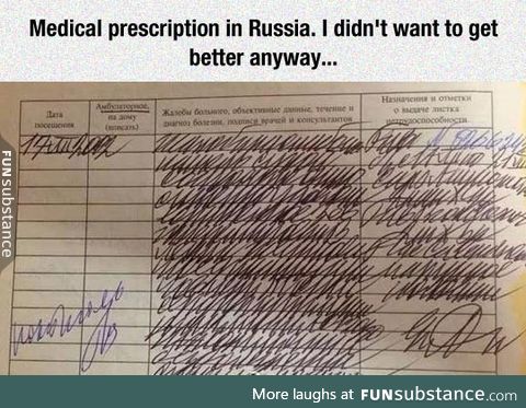 Russian medicine