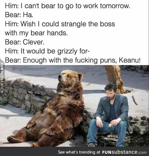 I can't bear Keanu