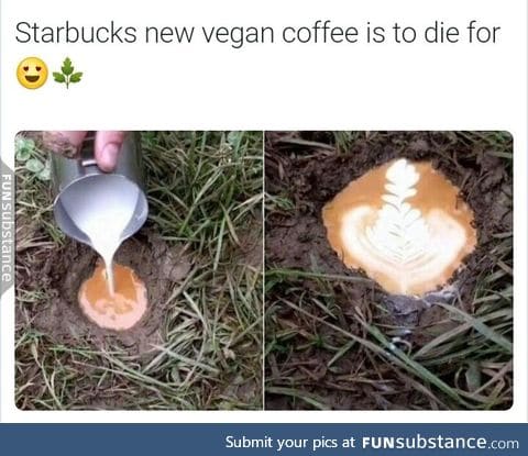 Vegan coffee