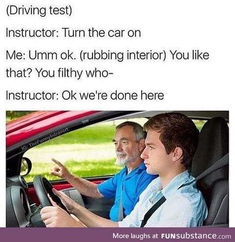 Driving lesson