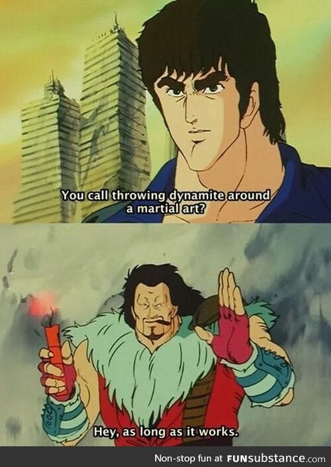 This scene got me (Anime : Fist of the north star )