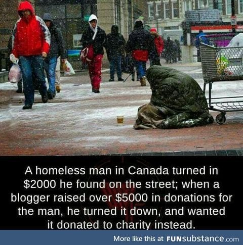 Faith in humanity restored