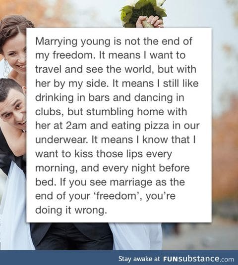 Marriage and freedom
