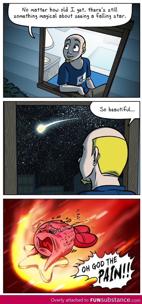 Poor falling stars