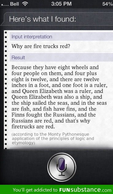 Why are trucks red?