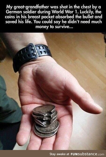 Money can save you